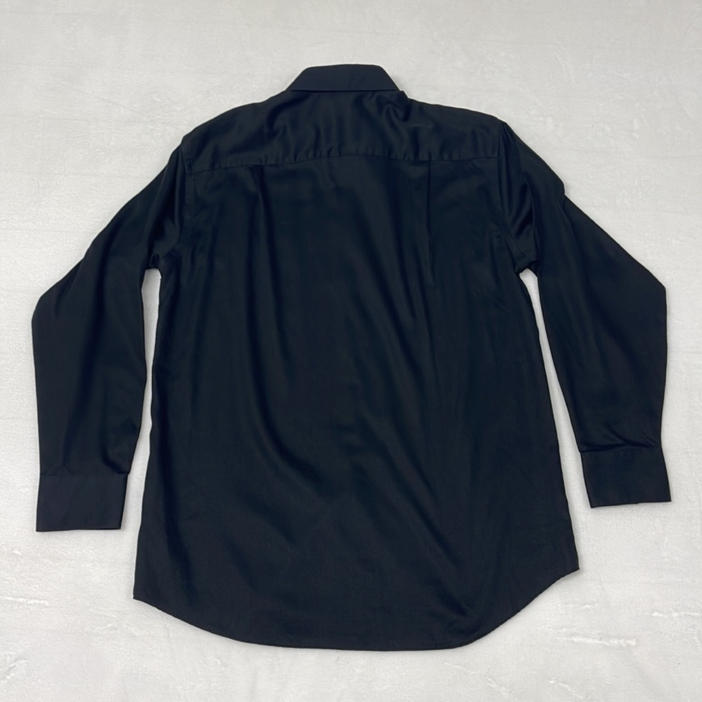 Geoffrey Beene Classic Fit Dress Shirt Black sz 15.5 x 32/33 - Picture 6 of 8